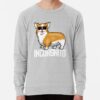 ssrcolightweight sweatshirtmensheather greyfrontsquare productx1000 bgf8f8f8 - Corgi Merch