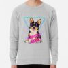 ssrcolightweight sweatshirtmensheather greyfrontsquare productx1000 bgf8f8f8 15 - Corgi Merch