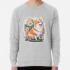 ssrcolightweight sweatshirtmensheather greyfrontsquare productx1000 bgf8f8f8 3 - Corgi Merch