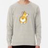 ssrcolightweight sweatshirtmensoatmeal heatherfrontsquare productx1000 bgf8f8f8 19 - Corgi Merch