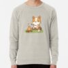 ssrcolightweight sweatshirtmensoatmeal heatherfrontsquare productx1000 bgf8f8f8 21 - Corgi Merch