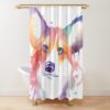 urshower curtain closedsquare1000x1000.1 12 - Corgi Merch