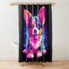 urshower curtain closedsquare1000x1000.1 4 - Corgi Merch